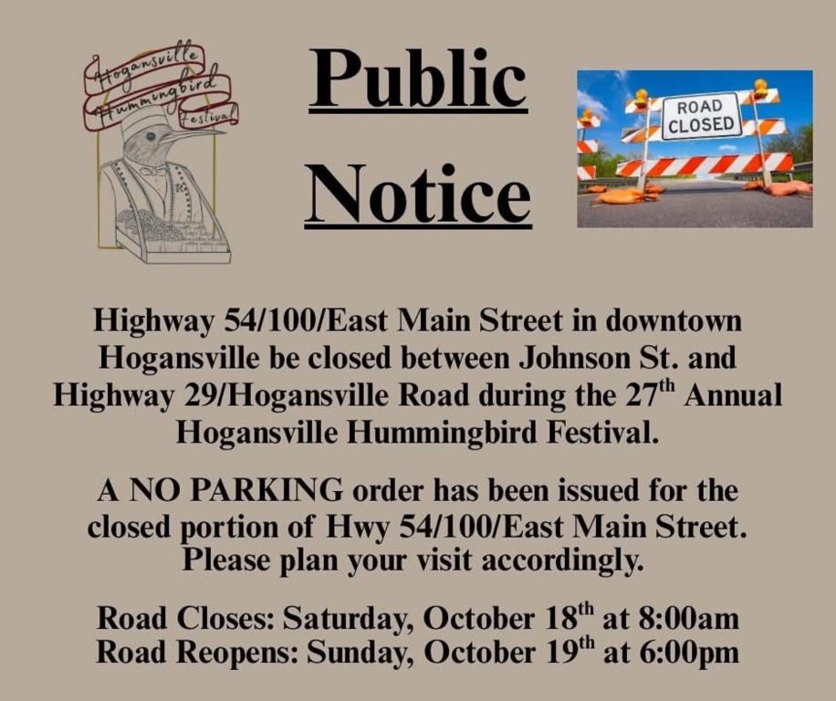 Hogansville Hummingbird Festival
